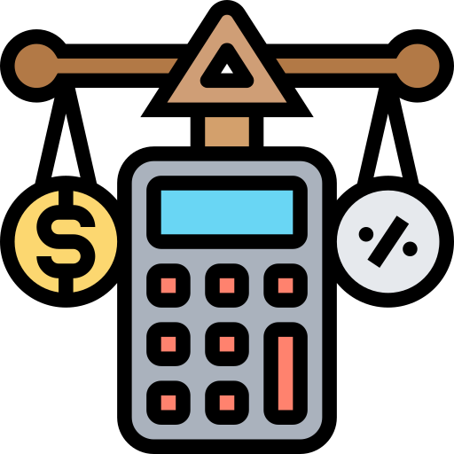 Calculator Meticulous Lineal Color icon