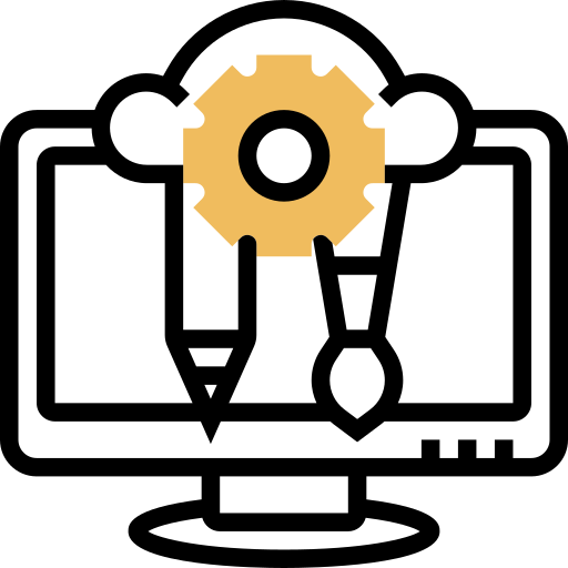 narzędzie do projektowania Meticulous Yellow shadow ikona