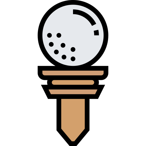 golfball Meticulous Lineal Color icon