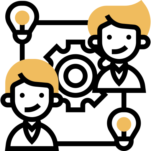동등 Meticulous Yellow shadow icon
