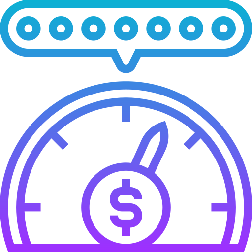 Feedback Meticulous Gradient icon