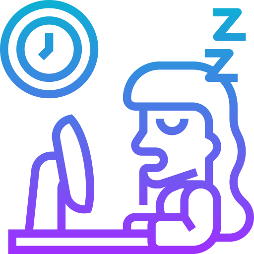 Overtime Meticulous Gradient icon