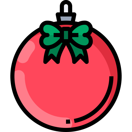 Christmas ball Justicon Lineal Color icon