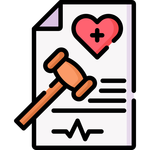 Health law Special Lineal color icon