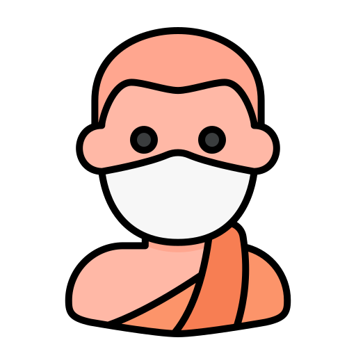 budista Generic Outline Color icono