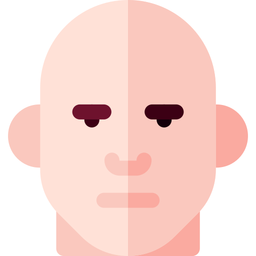 głowa Basic Rounded Flat ikona