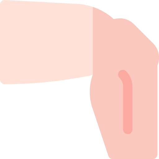 Knee Basic Rounded Flat icon
