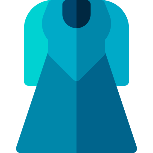 kleid Basic Rounded Flat icon