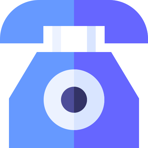 telefon Basic Straight Flat ikona