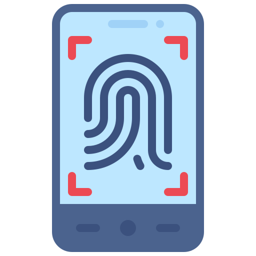 Fingerprint scan Generic Flat icon