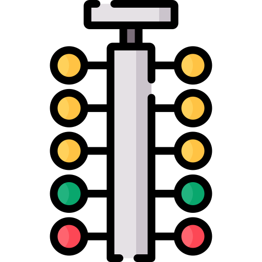 Traffic lights Special Lineal color icon