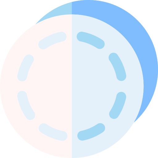 Cotton discs Basic Rounded Flat icon