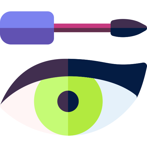 eyeliner Basic Rounded Flat icoon