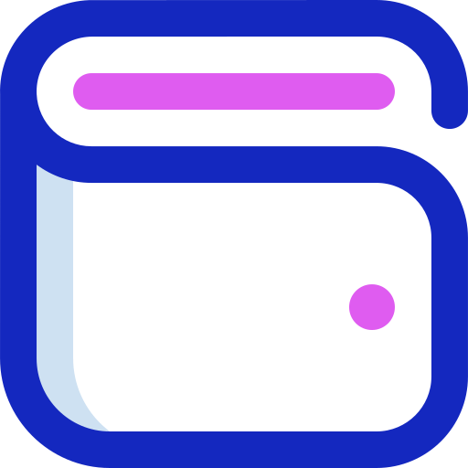 wallet passeert app Super Basic Orbit Color icoon