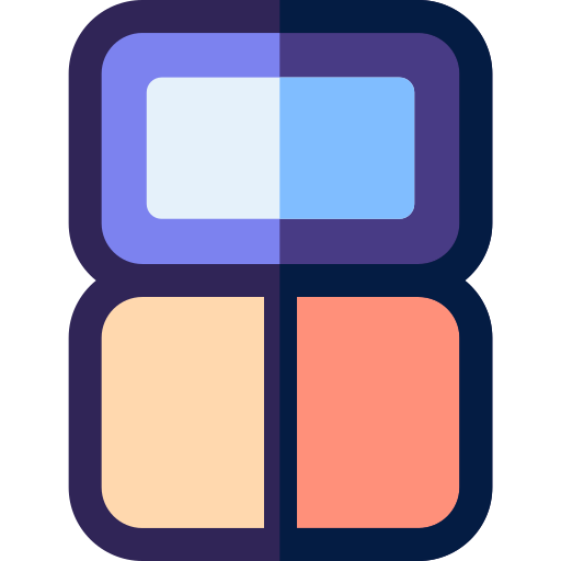 polvo Basic Rounded Flat icono