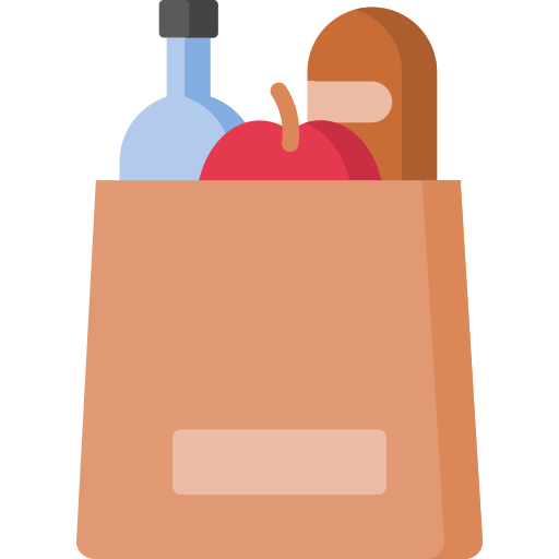 Grocery bag Special Flat icon