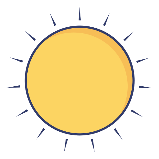 солнце Dinosoft Lineal Color иконка