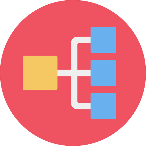 Distribution Dinosoft Circular icon