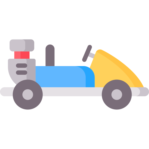 Go kart Special Flat icon