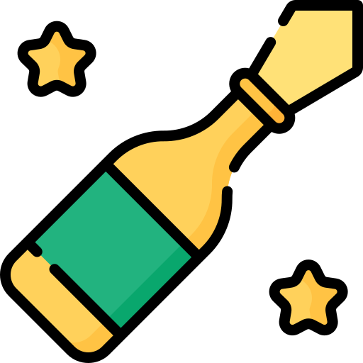 Champagne Special Lineal color icon