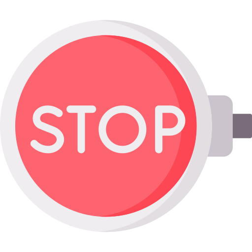Stop sign Special Flat icon
