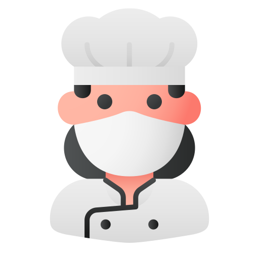 Chef Generic Flat Gradient icon