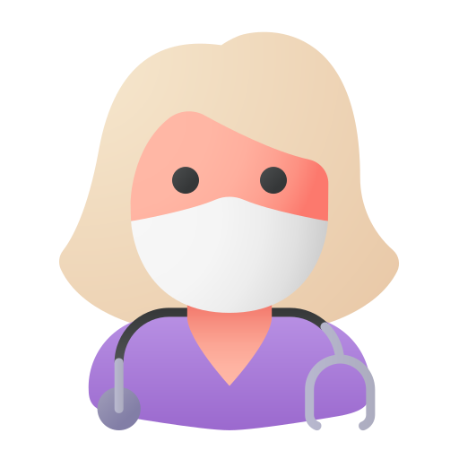 infermiera Generic Flat Gradient icona