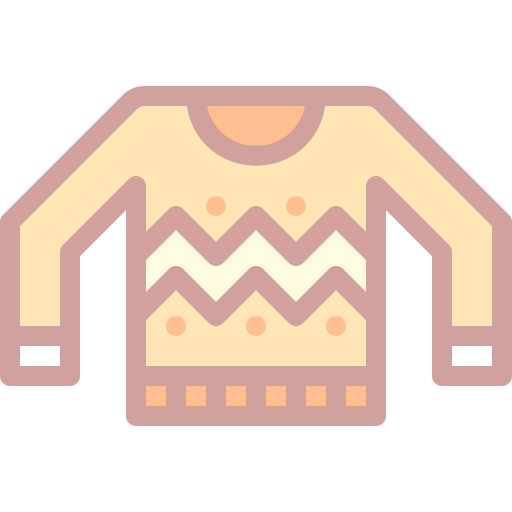 Sweater Detailed color Lineal color icon