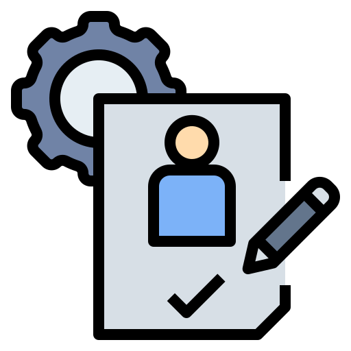 Evaluation Generic Outline Color icon