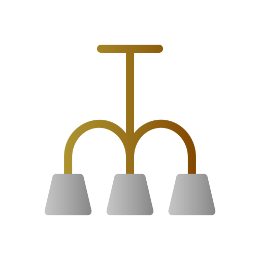 lampen Generic Flat Gradient icoon