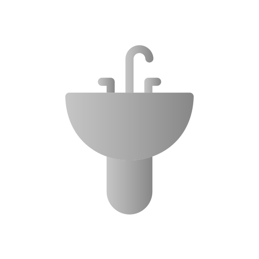 waschbecken Generic Flat Gradient icon
