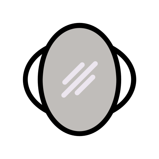 espejos Generic Outline Color icono