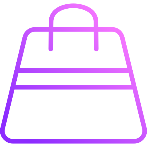 torba na zakupy Generic Gradient ikona