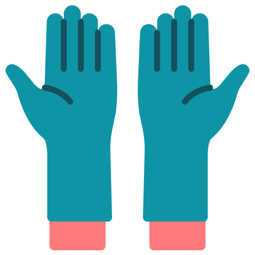 Gloves Victoruler Flat icon