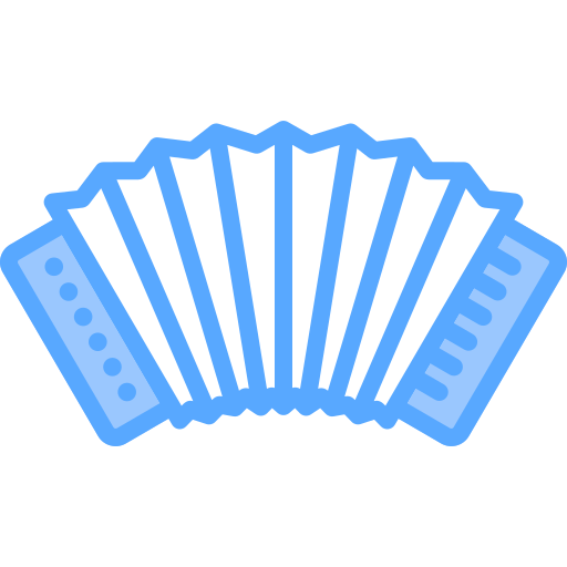 accordeon Generic Blue icoon