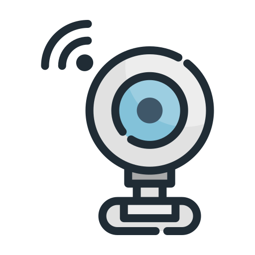 Web camera Generic Outline Color icon