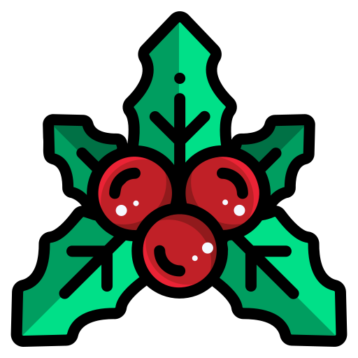 Mistletoe Generic Outline Color icon