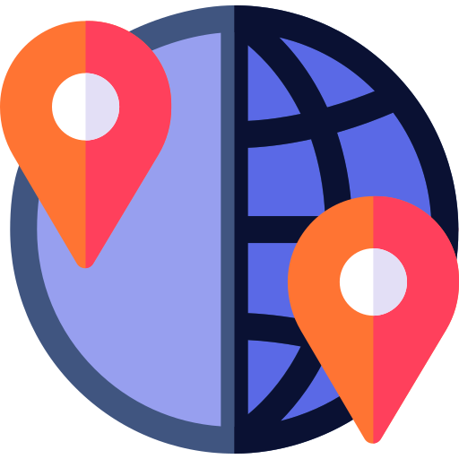 Worldwide Basic Rounded Flat icon