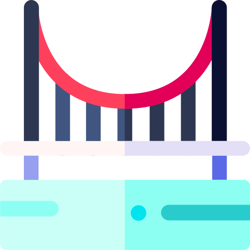 橋 Basic Rounded Flat icon