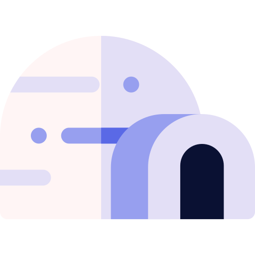 イグルー Basic Rounded Flat icon