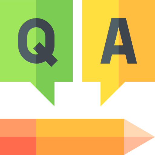 preguntas más frecuentes Basic Straight Flat icono