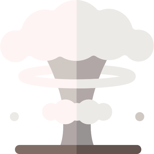 explosão Basic Rounded Flat Ícone