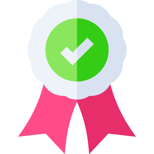 Approved Basic Straight Flat icon