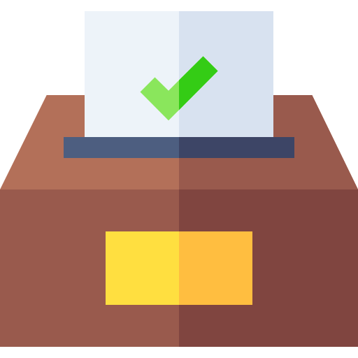 voto Basic Straight Flat icona