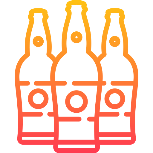 bottiglia di birra Generic Gradient icona