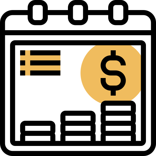 Payment Meticulous Yellow shadow icon