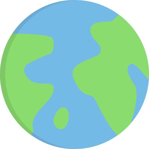 Planet earth Special Flat icon