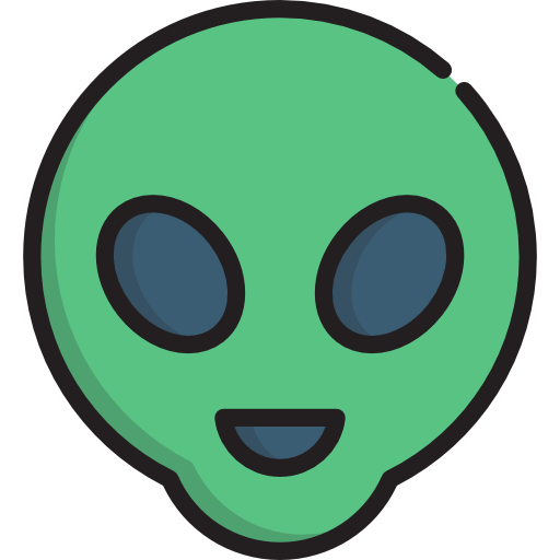 extraterrestre Special Lineal color icono