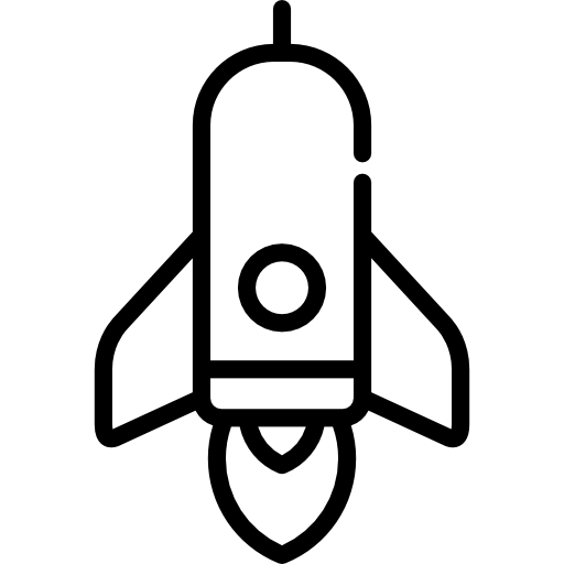 vaisseau spatial Special Lineal Icône