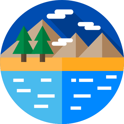 Tundra Flat Circular Flat icon